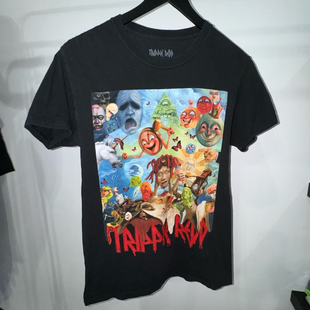 Black Trippie Redd graphic tee